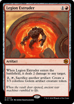 x1 Legion Extruder BIG The Big Score MTG 12 MYTHIC M/NM 1x - Image 1