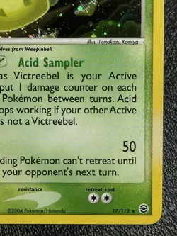 Victreebel 17/112 - Holo Rare - Vintage Pokemon TCG: EX FireRed & LeafGreen - NM - Image 4