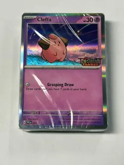 Cleffa - 037 (Prerelease) Promo SEALED w/ Deck Pokemon - Image 1