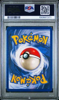 1999 POKEMON FOSSIL 1ST ED #25 LAPRAS PSA 8 - Image 2