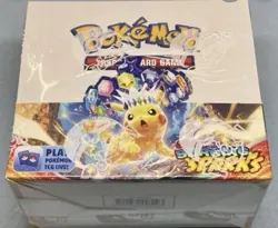 Pokemon TCG ~ Scarlet & Violet SURGING SPARKS Sealed Booster Box 36 Packs - Image 2