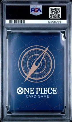 2024 ONE PIECE OP08 #109 TWO LEGENDS MONKEY D LUFFY TREASURE RARE PSA 10 GEM MNT - Image 2