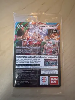 One Piece Monkey D. Luffy US Voyage College Basketball Promo Card (Sealed) - Image 3