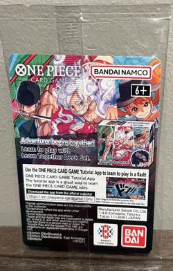 One Piece Monkey D. Luffy US Voyage College Basketball Promo Card (Sealed) - Image 2