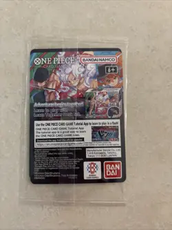 One Piece College Basketball US Voyage Monkey D. Luffy Trading Card Sealed - Image 2