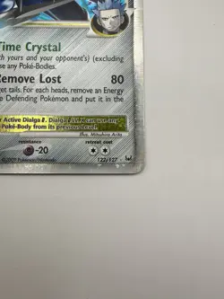 2009 Pokemon Platinum Dialga G LV. X Holo 122/127 (LP) - Image 4
