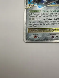 2009 Pokemon Platinum Dialga G LV. X Holo 122/127 (LP) - Image 5