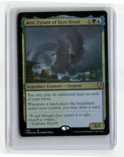 Aesi, Tyrant of Gyre Strait - Commander Legends FOIL - Image 1