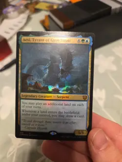 Aesi, Tyrant of Gyre Strait Commander Legends Foil - Image 1