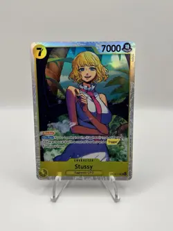 One Piece CCG Stussy 3x Card Playset - OP13-110 SR - English- ALL MINT - Image 2