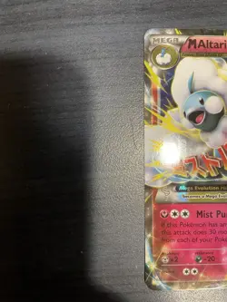 Mega M Altaria EX 69/124 Fates Collide Ultra Rare Holo Pokemon Card LP - Image 3