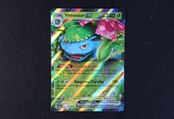 Venusaur ex 001/142 Holo Shiny Pokemon Shiny TCG Card Stellar Crown NEAR MINT - Image 1