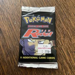 Pokemon WOC06174 TCG Team Rocket Giovanni Booster Pack - 11 Cards - Image 2