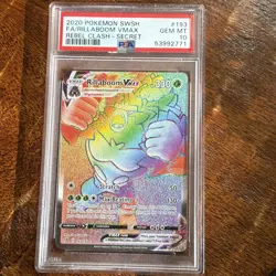 PSA 10 Rillaboom VMAX Holo Secret Rare Card Rebel Clash 193/192 - Image 1