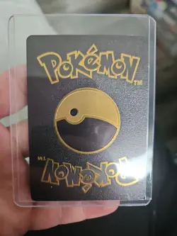 Mewtwo V Black Foil Fan Art Textured Collector Pokemon Card 030/078 Psy Bolt - Image 2