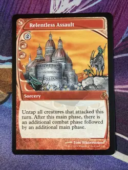Relentless Assault (x1 Future Sight) MTG The List - Mystery Booster 2 - Image 1