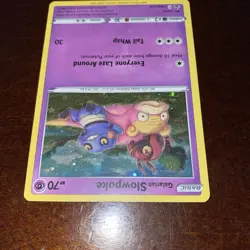 POKEMON GALARIAN SLOWPOKE SWSH126 PROMO BLACK STAR COSMOS HOLOFOIL - Image 3
