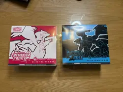 Pokemon Center Black Bolt White Flare Elite Trainer Box ETB Set Sealed (Both) - Image 1