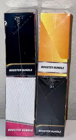 Pokemon Booster Bundle Lot White Flare, Mega Evolution, Phantasmal, Surging New - Image 4