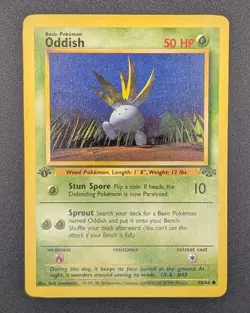 Oddish - 1st Edition - 58/64 Jungle - NM - Pokemon TCG - Image 3