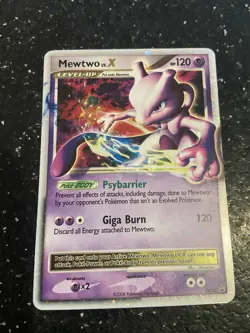 Pokemon TCG Mewtwo LV.X DP28 Diamond and Pearl Holo - Image 1