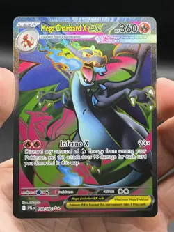 Pokemon Mega Charizard X ex 109/094 Phantasmal Flames Ultra Rare Full Art NM - Image 3