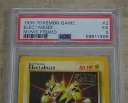 2000 Pokemon Game Promo Movie Ancient Mew PSA 8 NM-MT & 1999 POKEMON GAME ELECT - Image 5