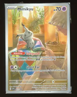 2024 Pokemon TCG Mimikyu Full Art Holo 75 Black Star Promo Sealed - Image 1