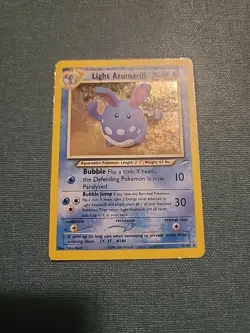 Light Azumarill 13/105 2002 Neo Destiny Pokemon WOTC Holo Rare MP - Image 1