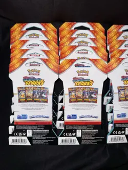 Pokemon TCG: Surging Sparks Sleeved Booster Pack Art Sets (20 Packs) - Image 5