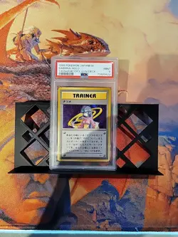 1999 POKEMON JAPANESE YAMABUKI CITY GYM DECK SABRINA-HOLO TRAINER PSA 9 - Image 1