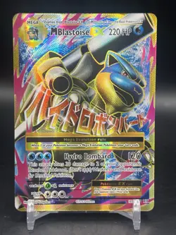 M Blastoise EX (Full Art) 102/108 XY Evolutions Pokemon English Mega NM - Image 1