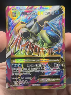 M Blastoise EX (Full Art) 102/108 XY Evolutions Pokemon English Mega NM - Image 3