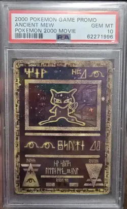 2000 Pokemon Game Promo Movie 2000 Ancient Mew PSA 10 GEM MINT - Image 1
