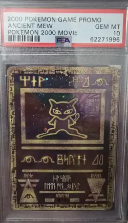 2000 Pokemon Game Promo Movie 2000 Ancient Mew PSA 10 GEM MINT - Image 2