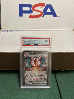 Pokemon TCG: Scarlet & Violet Obsidian Flames Charizard EX SIR, #223/197 PSA 9 - Image 1