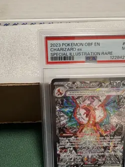 Pokemon TCG: Scarlet & Violet Obsidian Flames Charizard EX SIR, #223/197 PSA 9 - Image 2