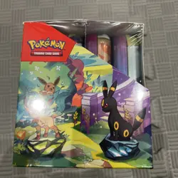 Pokemon TCG: Scarlet & Violet-Prismatic Evolutions Mini Tin Display (8) - Sealed - Image 4