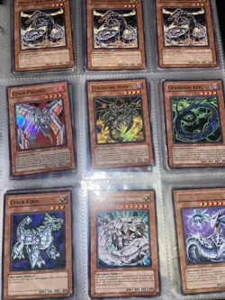 Yu-Gi-Oh! Cyber Dragon And Cyberdark Dragon Set Includes Rares And Super Rare - Image 1