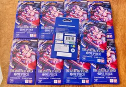 One Piece OP14 The Azure Sea’s Seven Sleeved Booster Pack Lot Of 10 - In Hand - Image 2