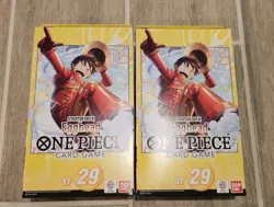 One Piece Egghead Starter Deck [ST29] New Factory Sealed - LOT Of 2 - Image 1