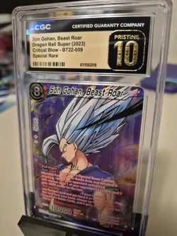 2023 Dragon Ball Super Son Gohan, Beast Roar SPR CGC Pristine 10 - Image 2