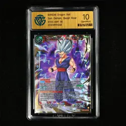 CCG 10 GemMint Dragon Ball ENG Son Gohan Beast Roar BT22-009 SR - Image 2