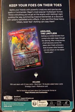 Magic The Gathering Dance of The Elements Lorwyn Eclipsed Commander Deck NEW - Image 3