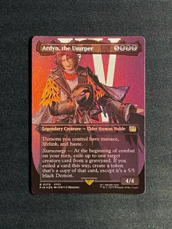 Ardyn, the Usurper Borderless Foil R 0379 Final Fantasy FIN MTG NM+ - Image 1