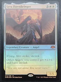 mtg magic Lyra Dawnbringer FOIL ENGLISH lyra aubevenant dominaria - Image 1