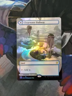 Clearwater / Murkwater Pathway - Borderless Foil | Z Rising | % Off 2+* | NM MTG - Image 1