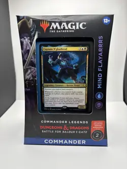MTG Factory Sealed Commander Legends Battle for Baldurs Gate MIND FLAYARRRS Deck - Image 1