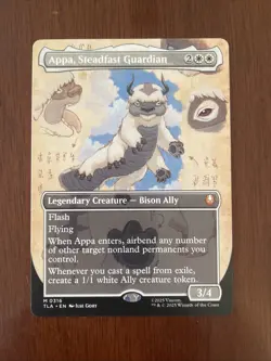 Appa, Steadfast Guardian (Borderless) Avatar: The Last Airbender Regular - Image 1