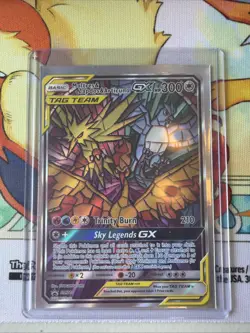 Pokemon Hidden Fates Black Star Promo SM210 Moltres Zapdos Articuno - Image 1